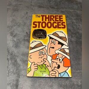 ~6/$10 MOVIES VHS/DVDS~ 1989 The Three Stooges VHS Cartoon Vol 5
